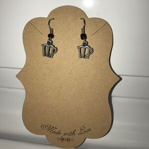 Virgo Zodiac Dangle Earrings